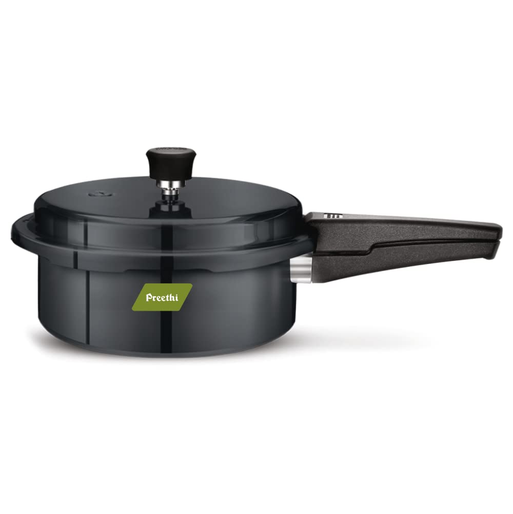Hard Anodized Induction Base Pressure Cooker 2 Litres Y411