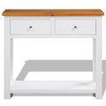 Solid Oak Wood Console Table N718