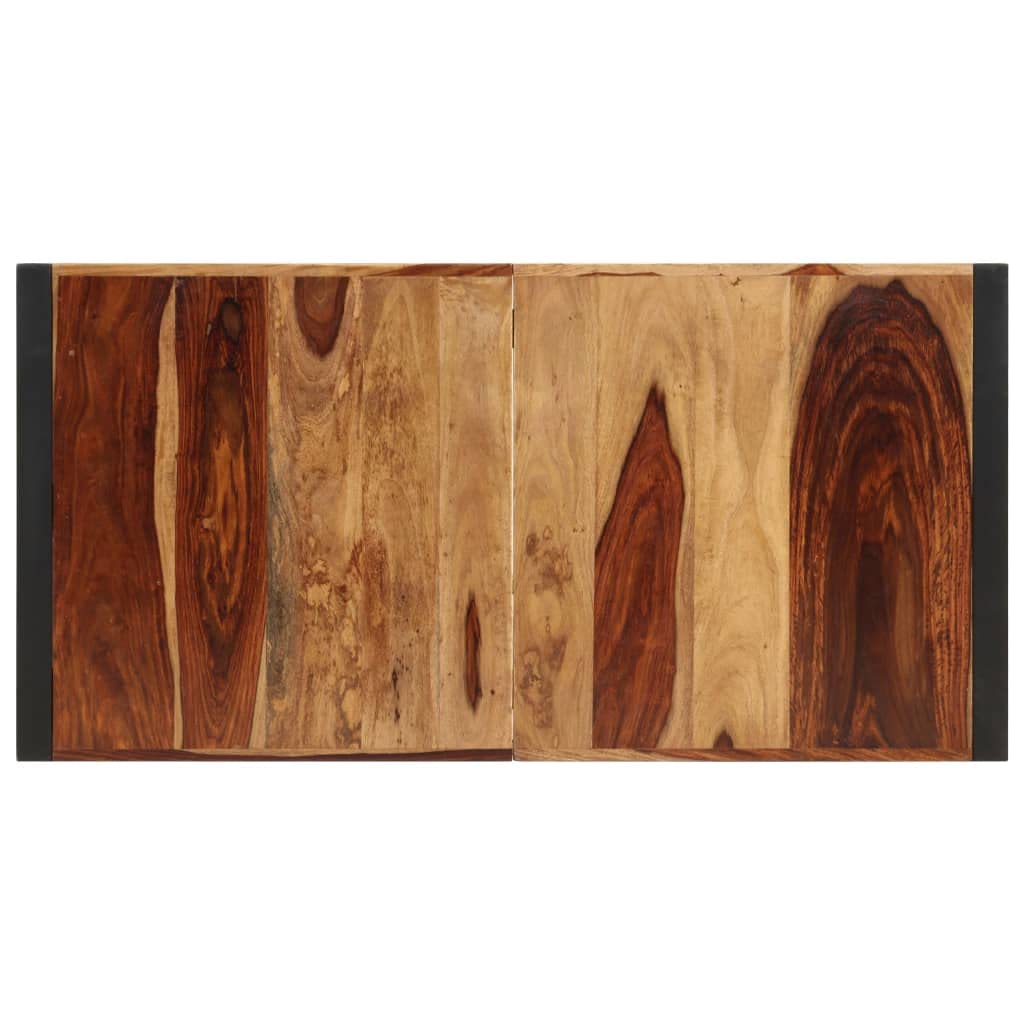 Square Dining Table, 63"x31.5"x29.5" Solid Sheesham Wood I322684