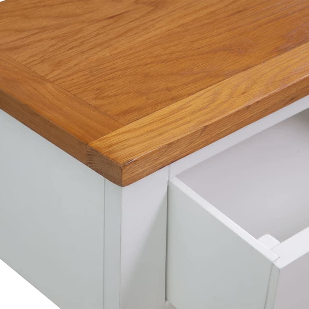 Solid Oak Wood Console Table N718