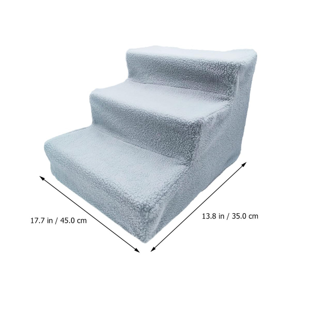 Non-Slip Gray Pet Stairs C776182
