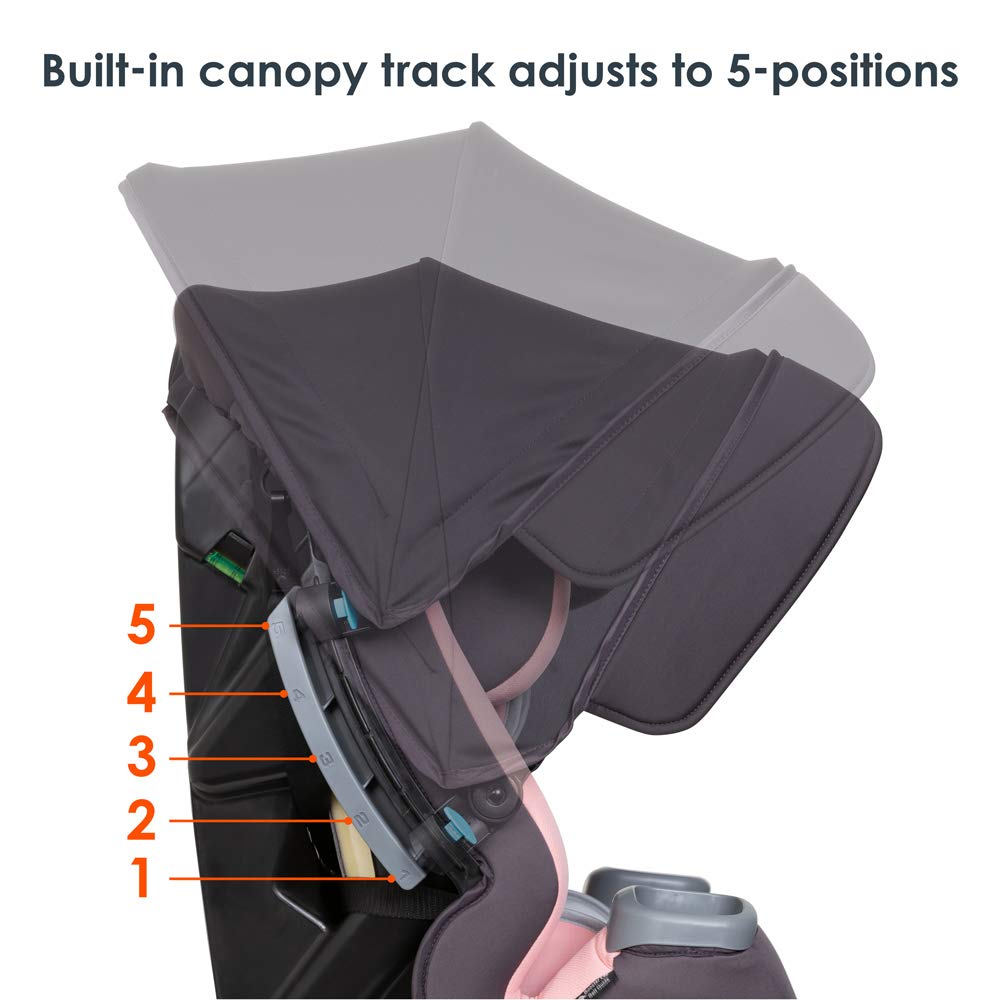 4 in 1 Convertible Car Seat with Canopy D35356