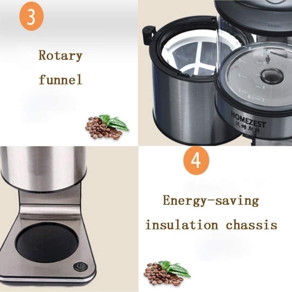 Drip Coffee Maker with Borosilicate Glass Carafe M7824
