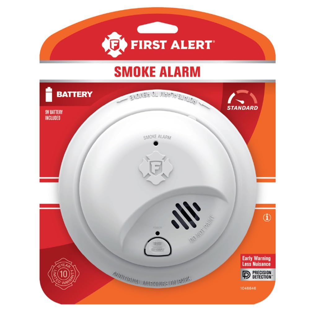 Battery-Operated Smoke Alarm U8595