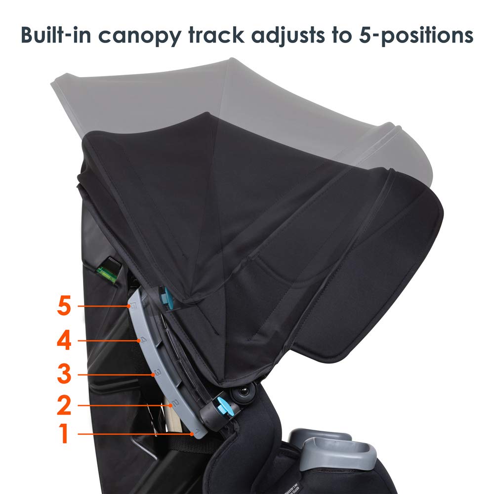 4 in 1 Convertible Car Seat with Canopy D35356