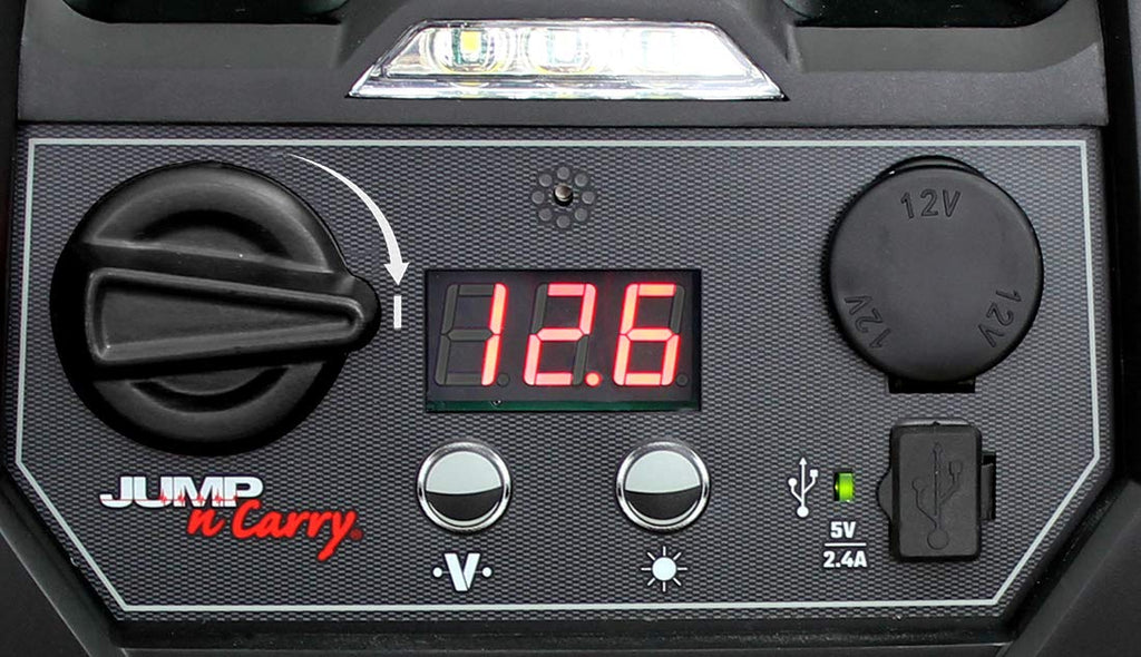 1100 Peak Amp Jump Starter with Air Compressor D161