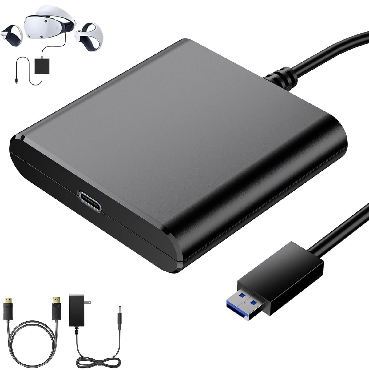 Adapter for VR2 with DP 1.4 Cable & 15W AC Power Supply D44162