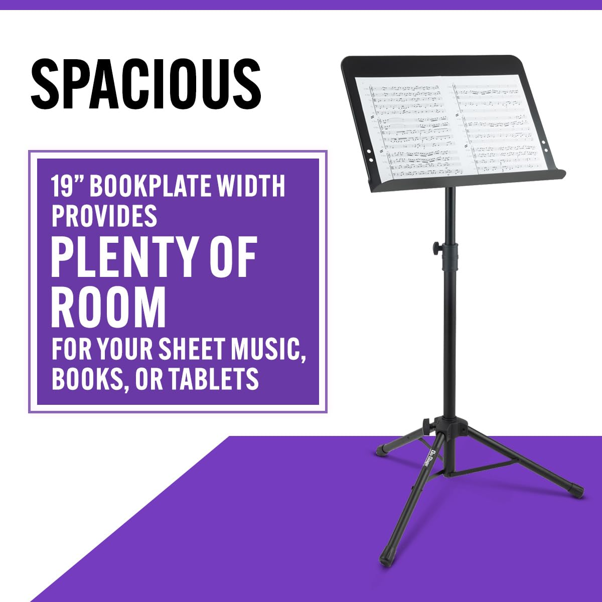 Black Folding Sheet-Music Stand U378