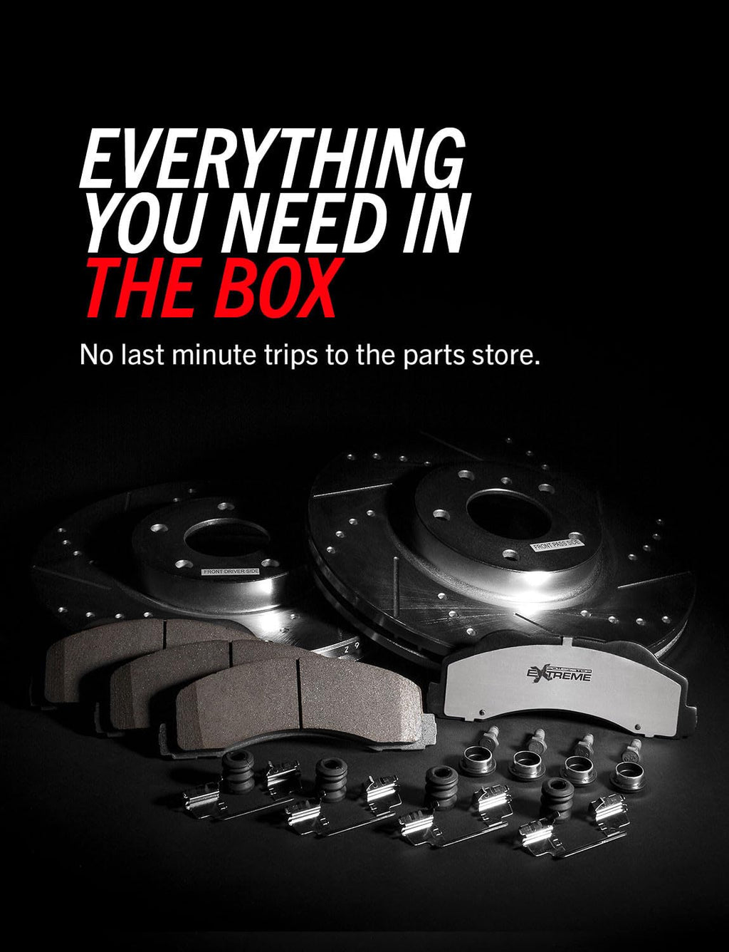 Front Brake Pad & Rotor Kit T56685