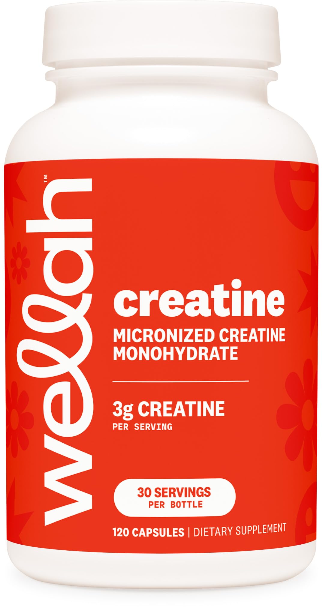 Creatine Monohydrate Capsules 3000 mg 120 Capsules M118405