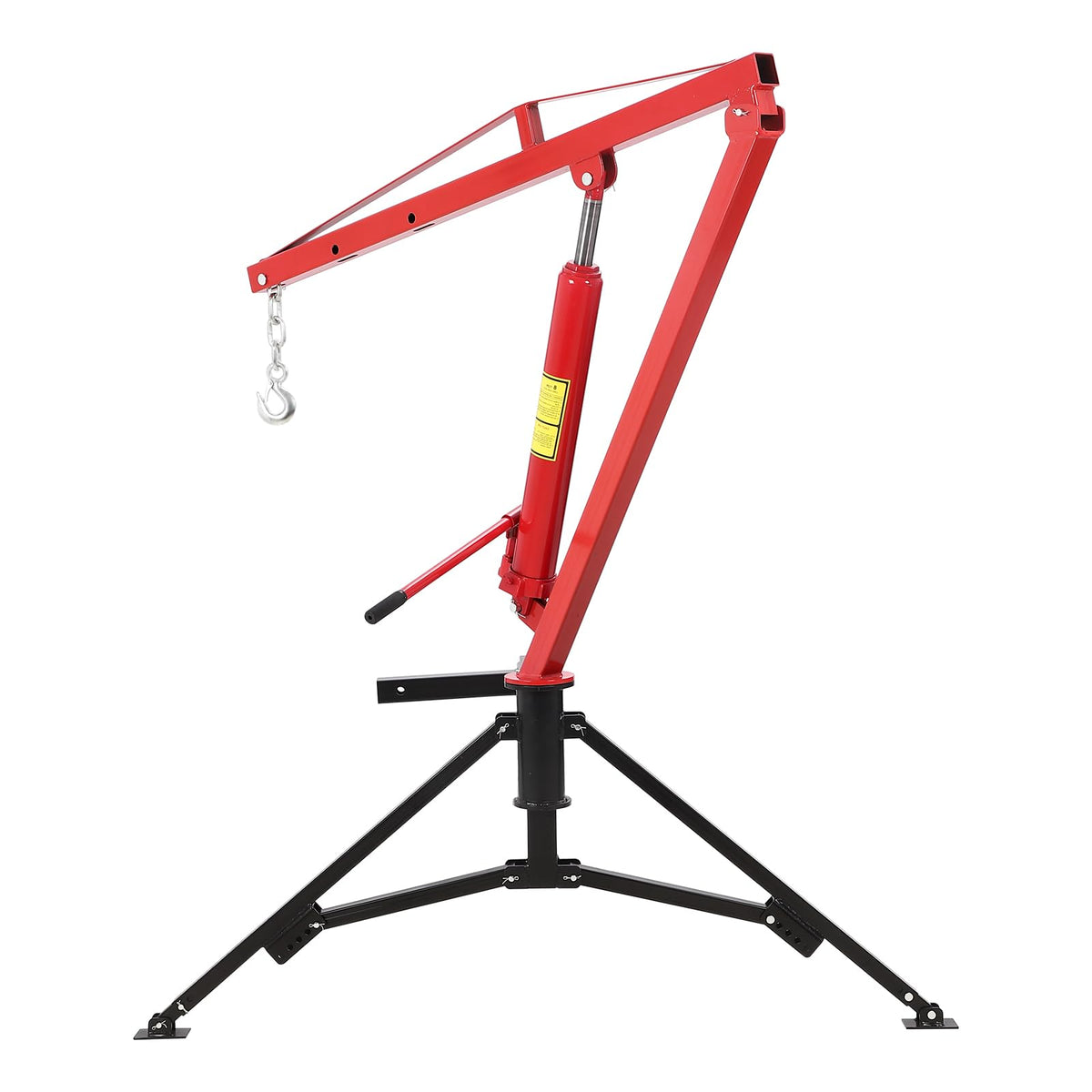 Hydraulic Pickup Truck Crane 360° Swivel 2-Inch Hitch Receiver 1000 Lbs E55072