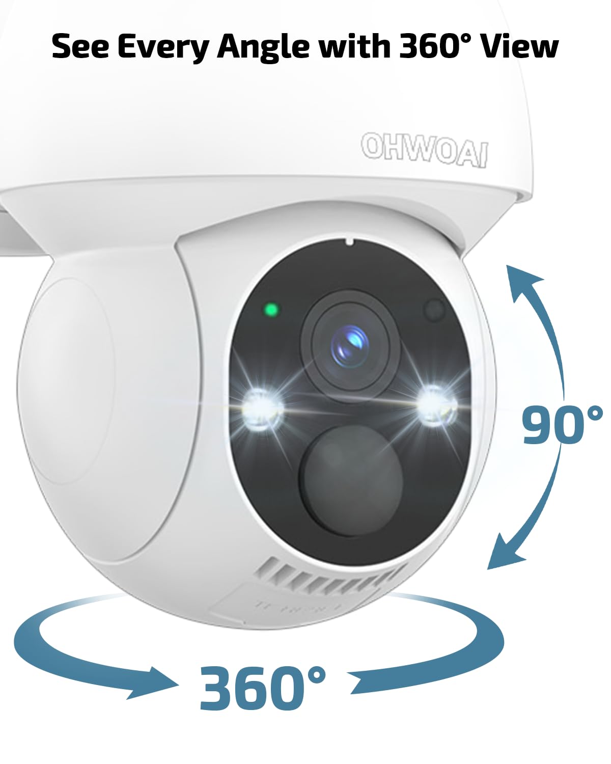 Solar Powered Wireless Security Camera System G818