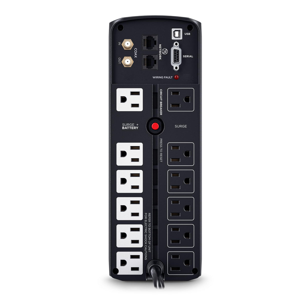 1500VA LCD UPS Battery Backup J1323
