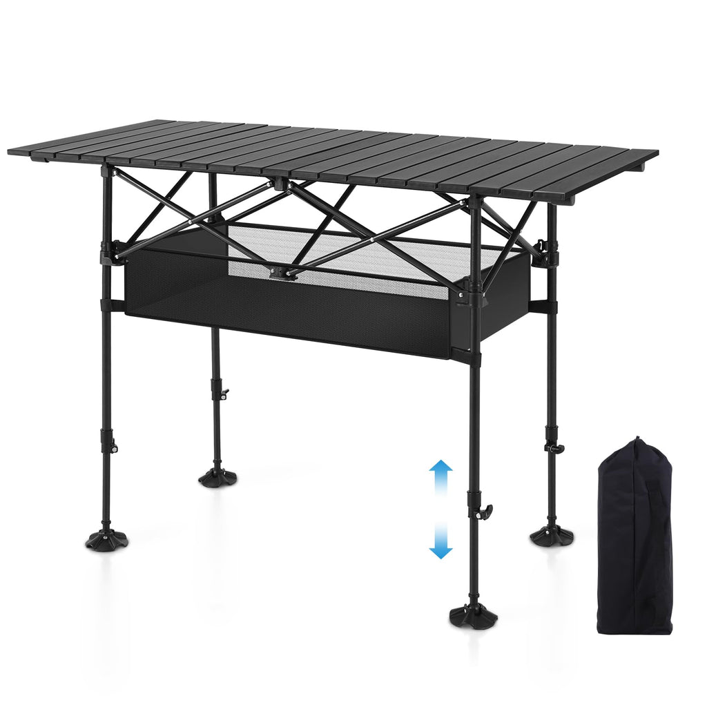 Folding Aluminum Camping Table T28352