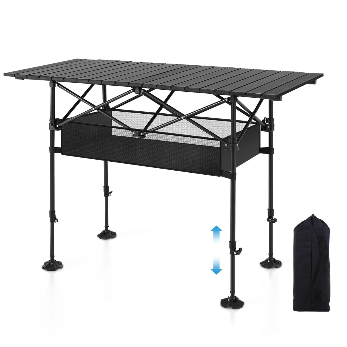 Folding Aluminum Camping Table T28352
