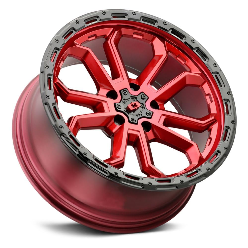 20x9 5x150 +12mm Red Wheel Rim A409