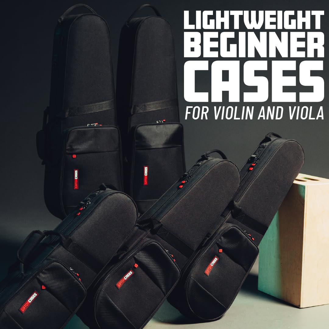Lightweight 1/2-size Violin Case with Shoulder Strap V63268