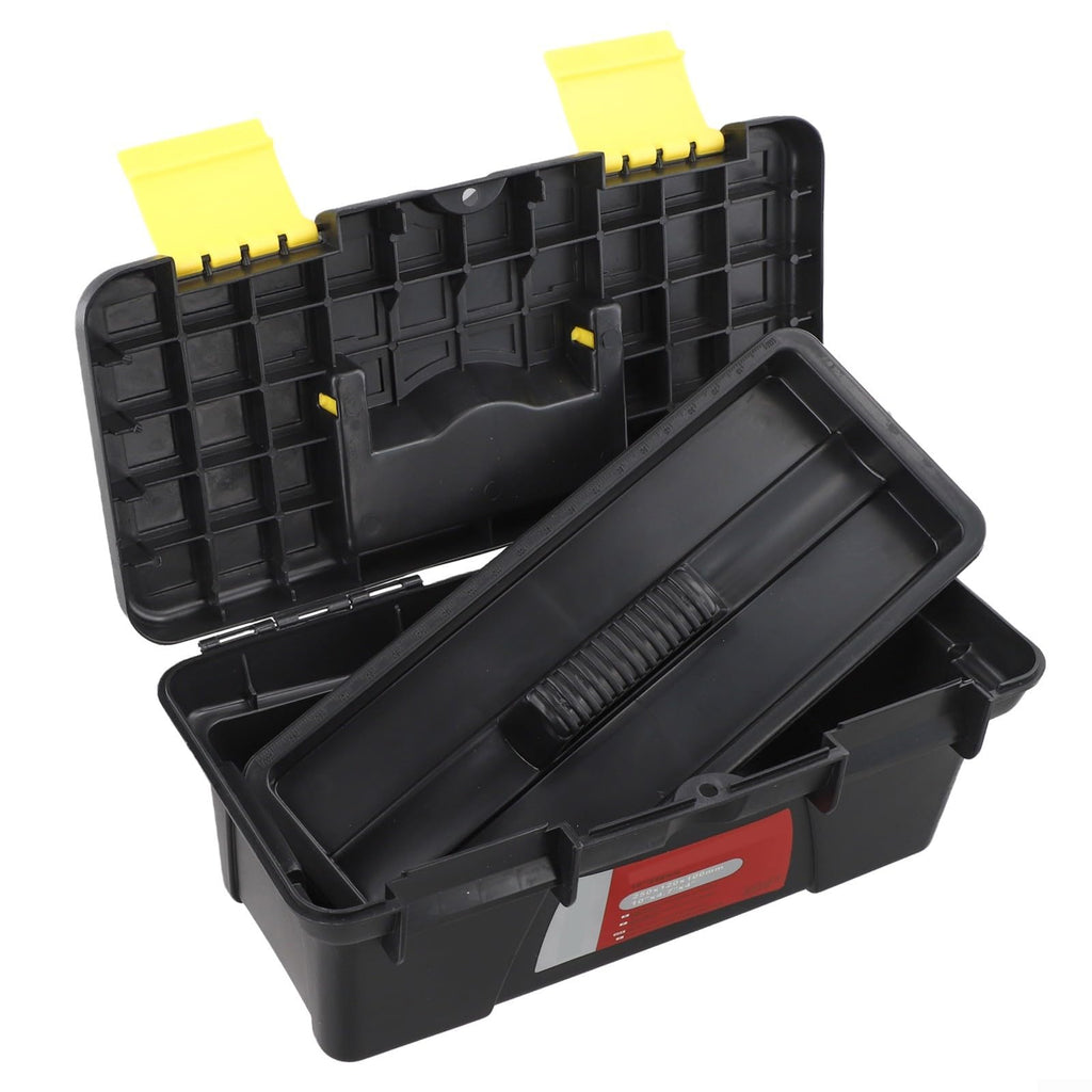 10 Inch Plastic Toolbox with 2-Layer Organization X554539