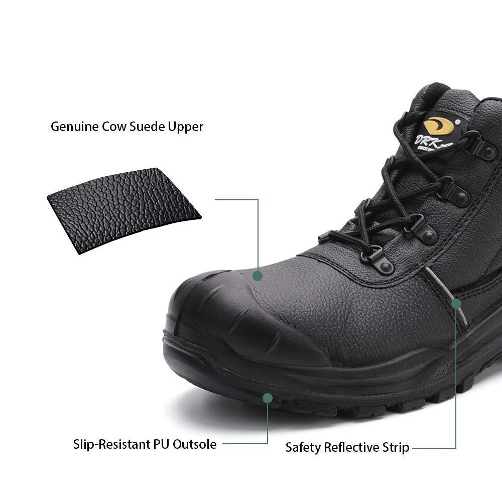 Water Resistant Steel Toe Work Boots O80920