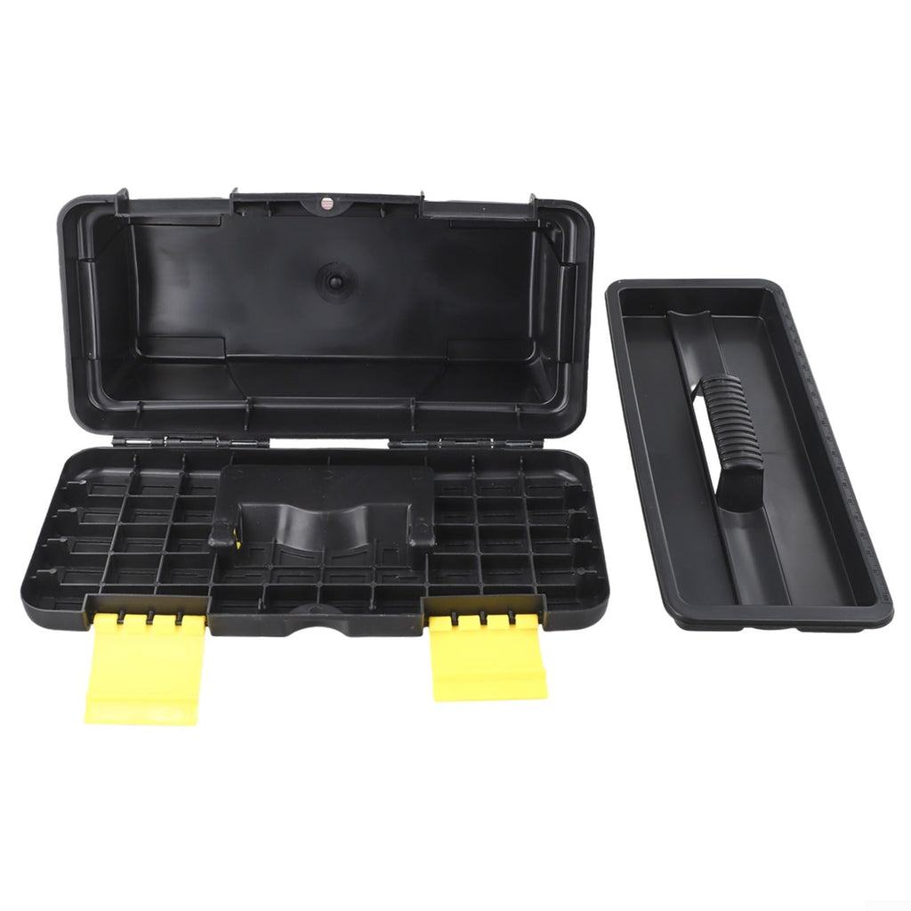 10 Inch Plastic Toolbox with 2-Layer Organization X554539