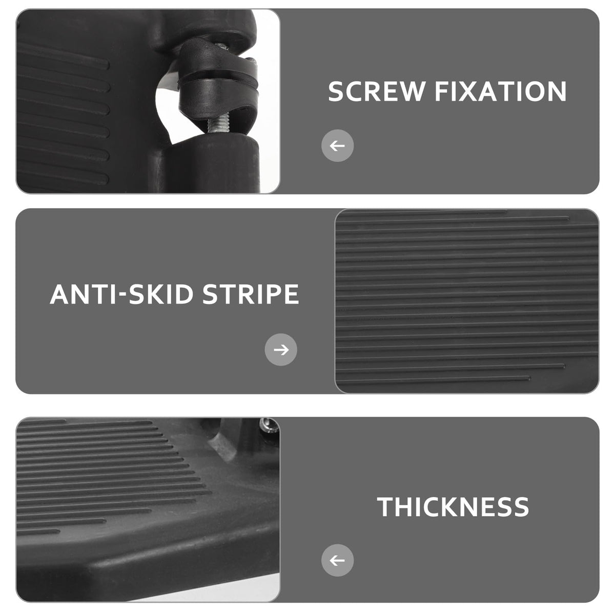 Heavy Duty Plastic Wheelchair Footrests O32708