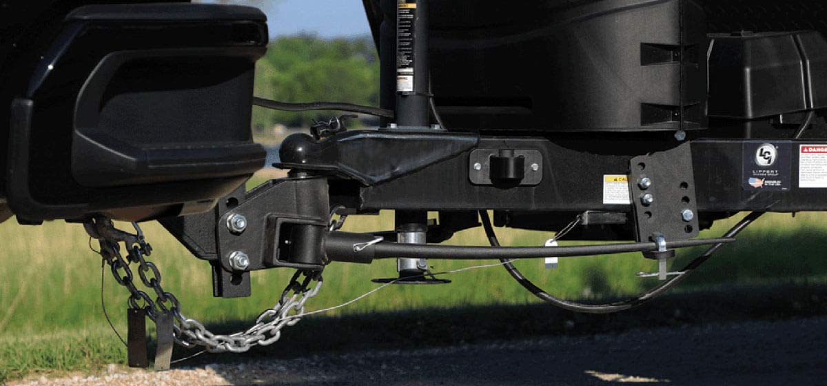 Weight Distribution Hitch with Sway Control, 1000lbs Tongue Weight, 2-5/16 Inch Ball, Black W9732