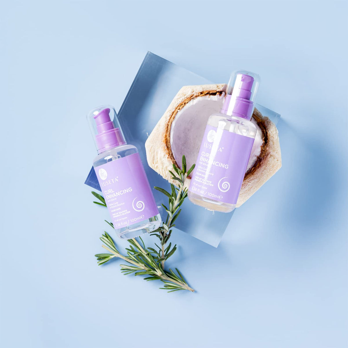 Coconut Oil Shampoo & Conditioner Set & Hair Oil L366