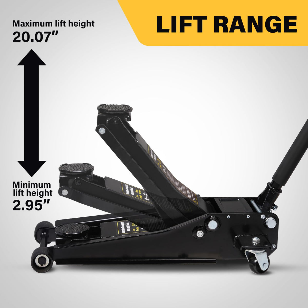 3 Ton Low Profile Steel Hydraulic Floor Jack D659257