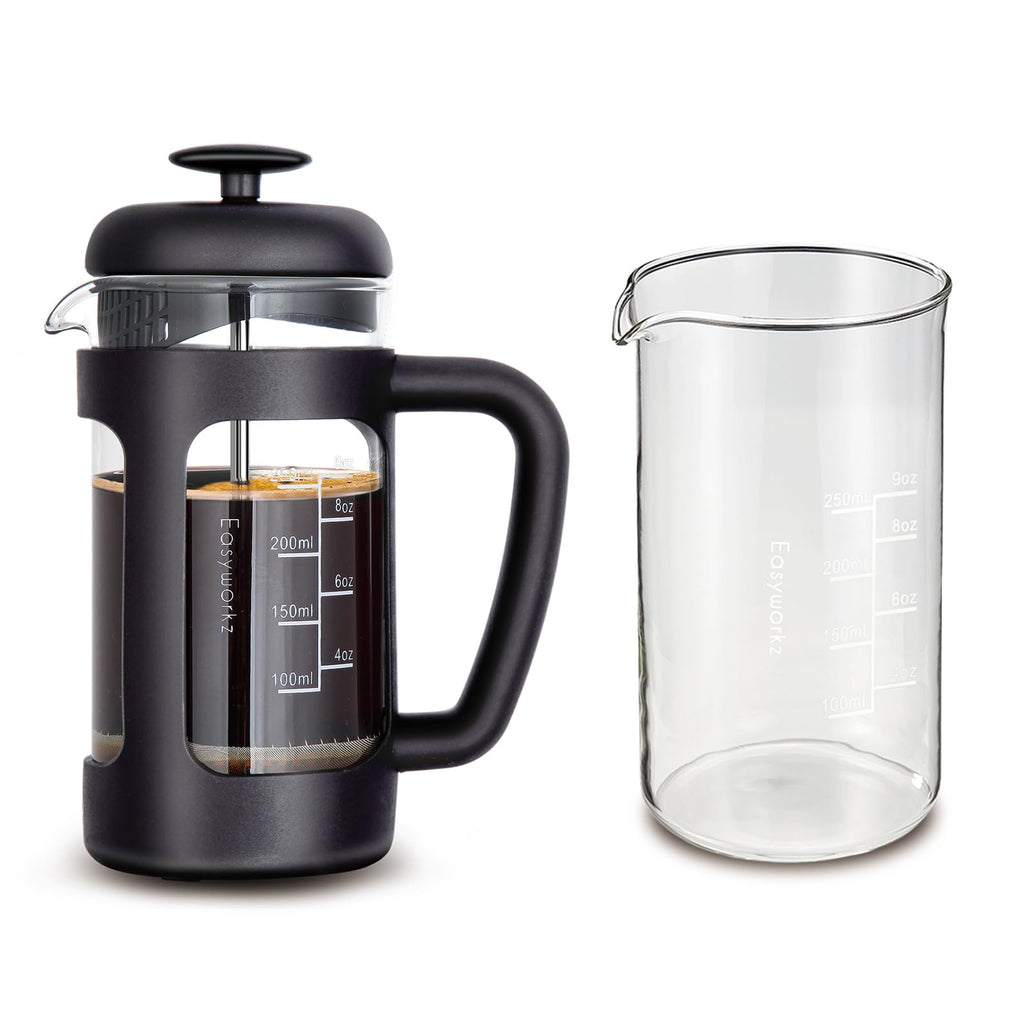 12 oz Borosilicate Glass French Press T216