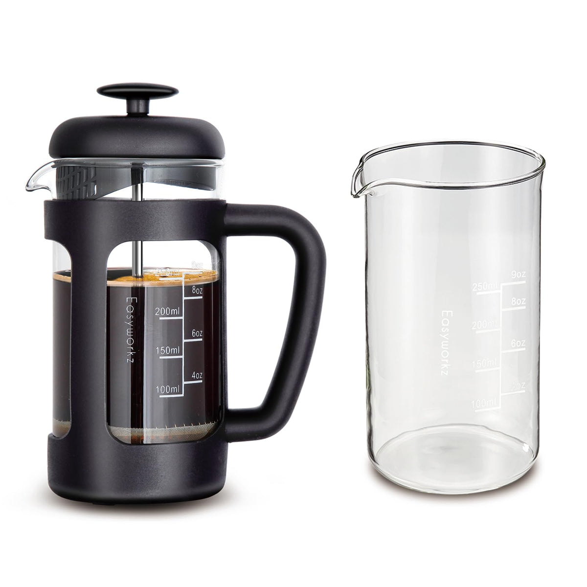 12 oz Borosilicate Glass French Press T216