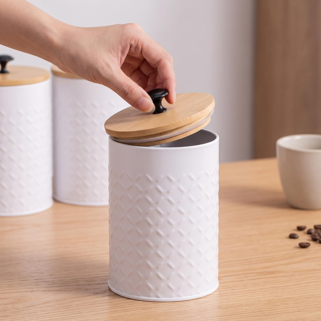 3 Pieces Kitchen Canister Set W757