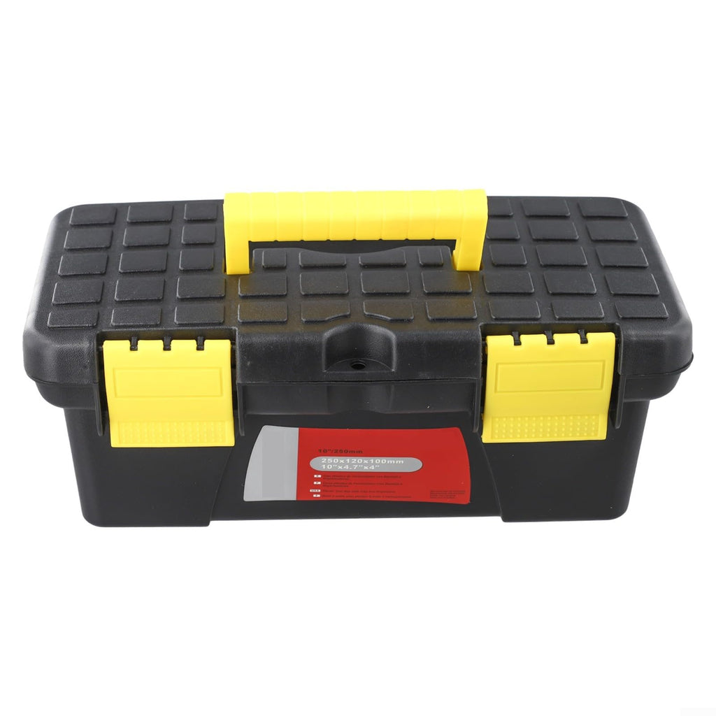 10 Inch Plastic Toolbox with 2-Layer Organization X554539