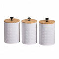3 Pieces Kitchen Canister Set W757