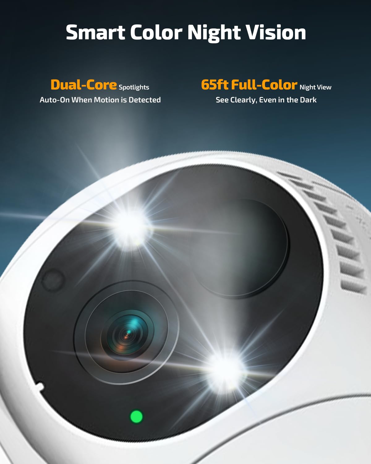Solar Powered Wireless Security Camera System G818