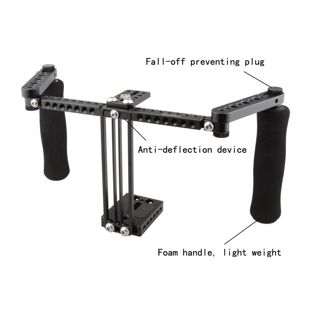 Monitor Cage with Adjustable Handles for 5 and 7 inch LCD Monitor J161