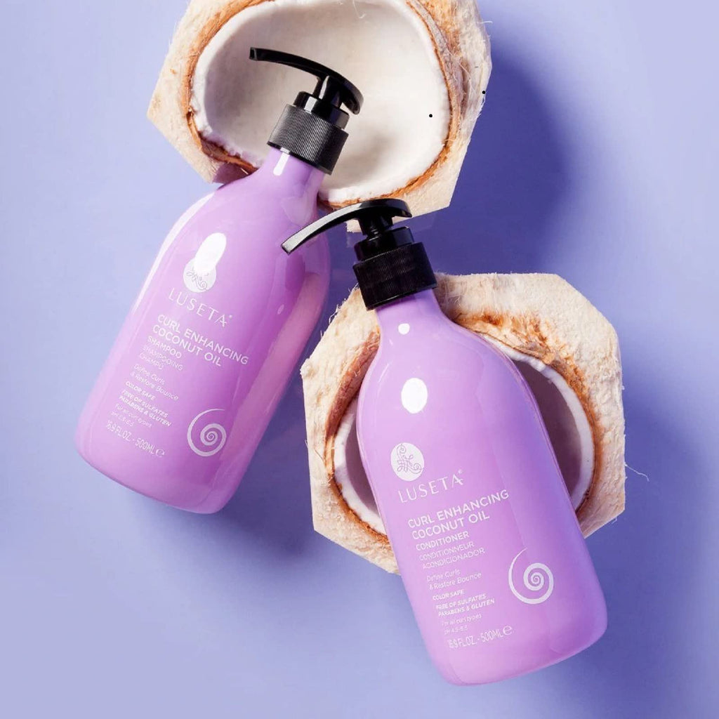 Coconut Oil Shampoo & Conditioner Set & Hair Oil L366