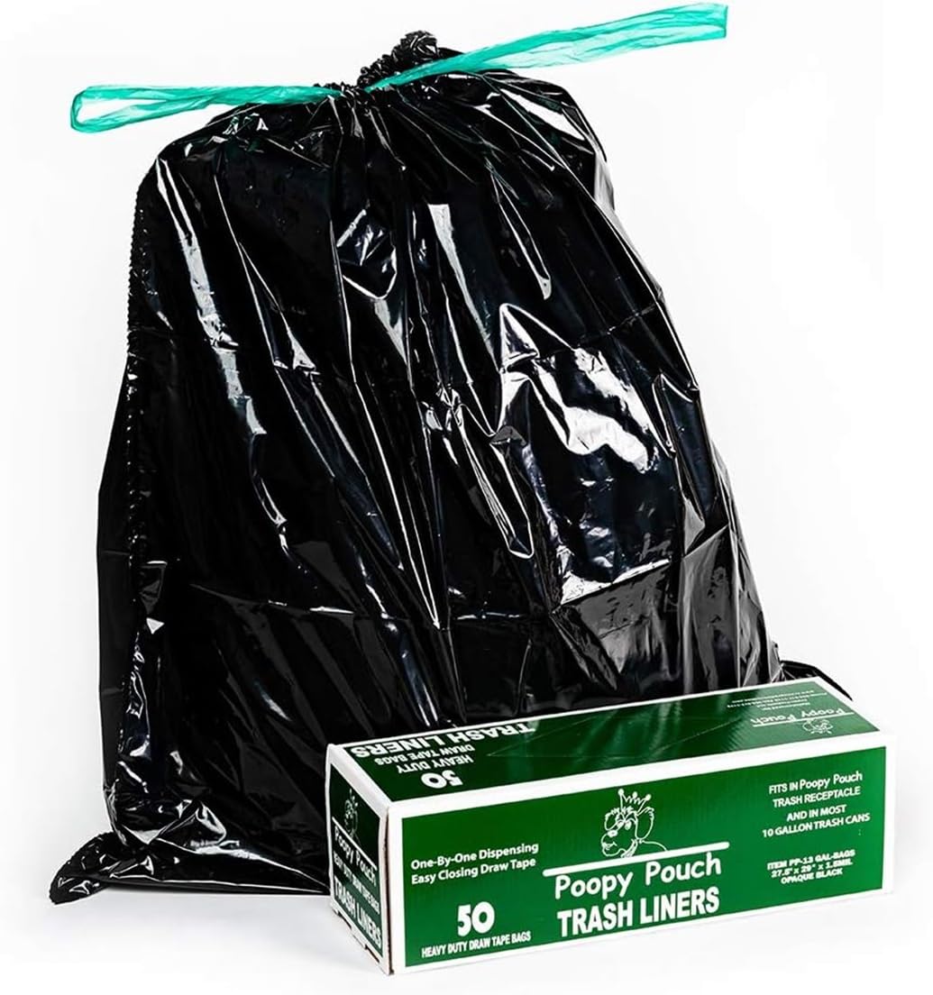 Black Dog Waste Can Liners 50pcs 27.5"x29" W6817