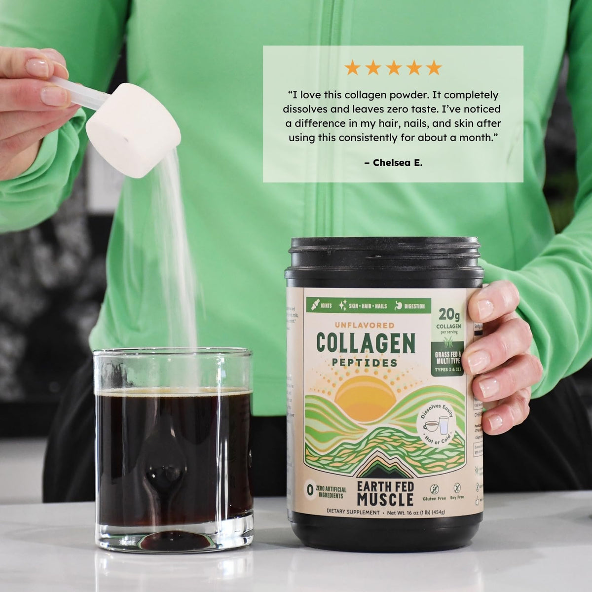 Collagen Peptides Unflavored 23 Servings O7372