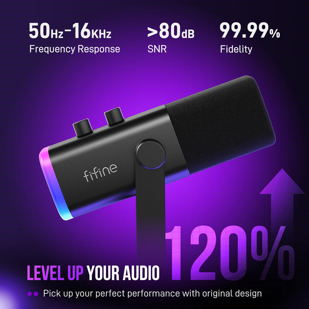 Dynamic XLR/USB Gaming Microphone Set C3421