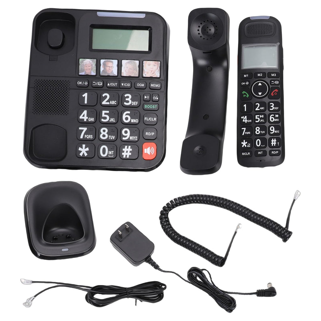 Expandable Corded/Cordless Phone System with Big Buttons P720
