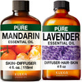 Lavender Mandarin Essential Oil Set 2X 4 Fl Oz C8554