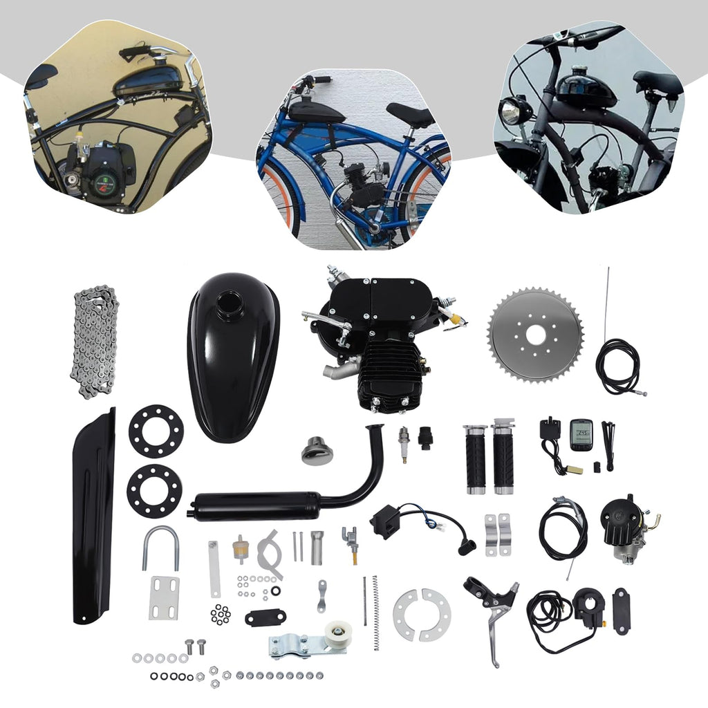 80cc 2 Stroke Single-Cylinder Bicycle Motor Kit X276921