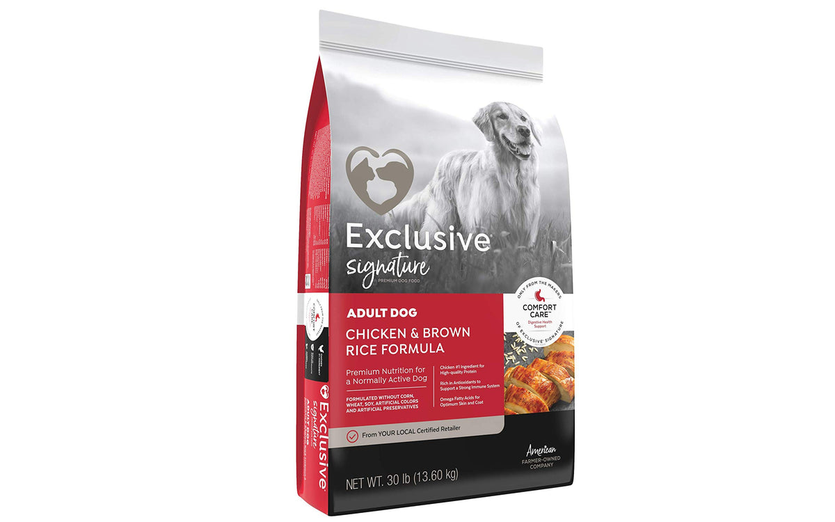 Chicken & Brown Rice Adult Dog Food 30 lb Bag Y936685