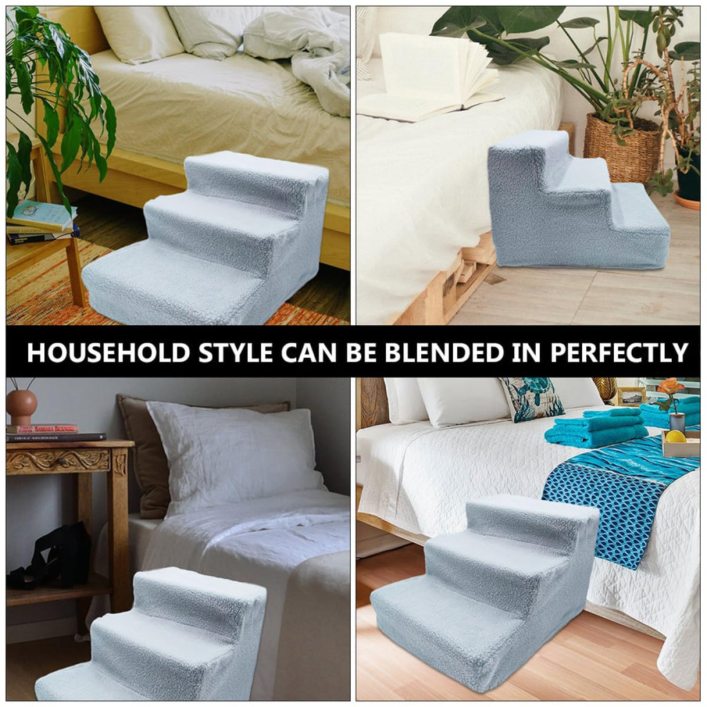 Non-Slip Gray Pet Stairs C776182