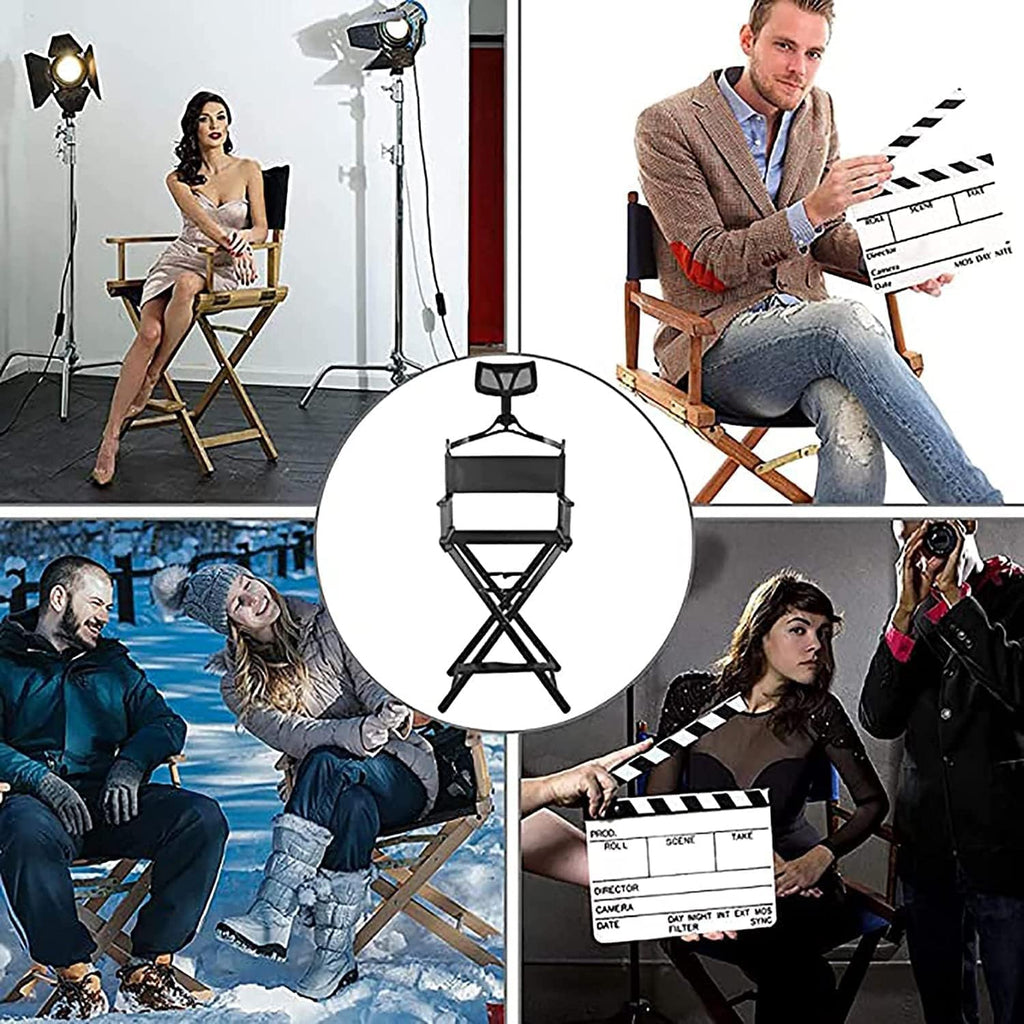 Portable Folding Makeup Artist Chair with Headrest O248