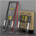 8.5 FT 330 Lbs Aluminum Telescoping Ladder S4111
