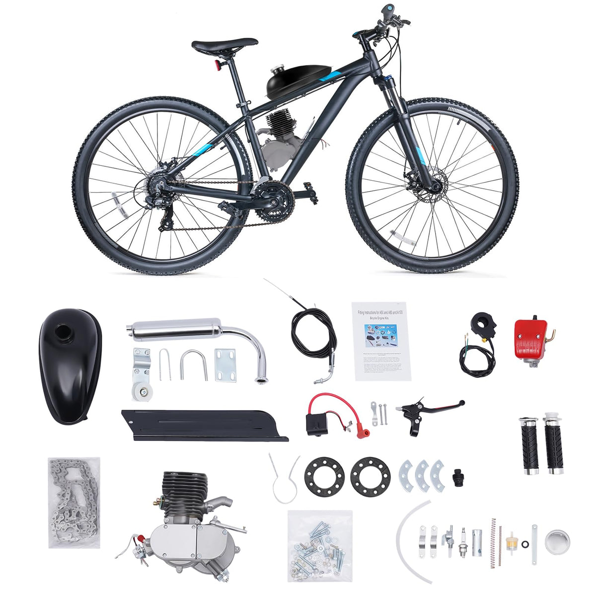 2 Stroke Bike Engine Kit with 36 Tooth Sprocket U735572
