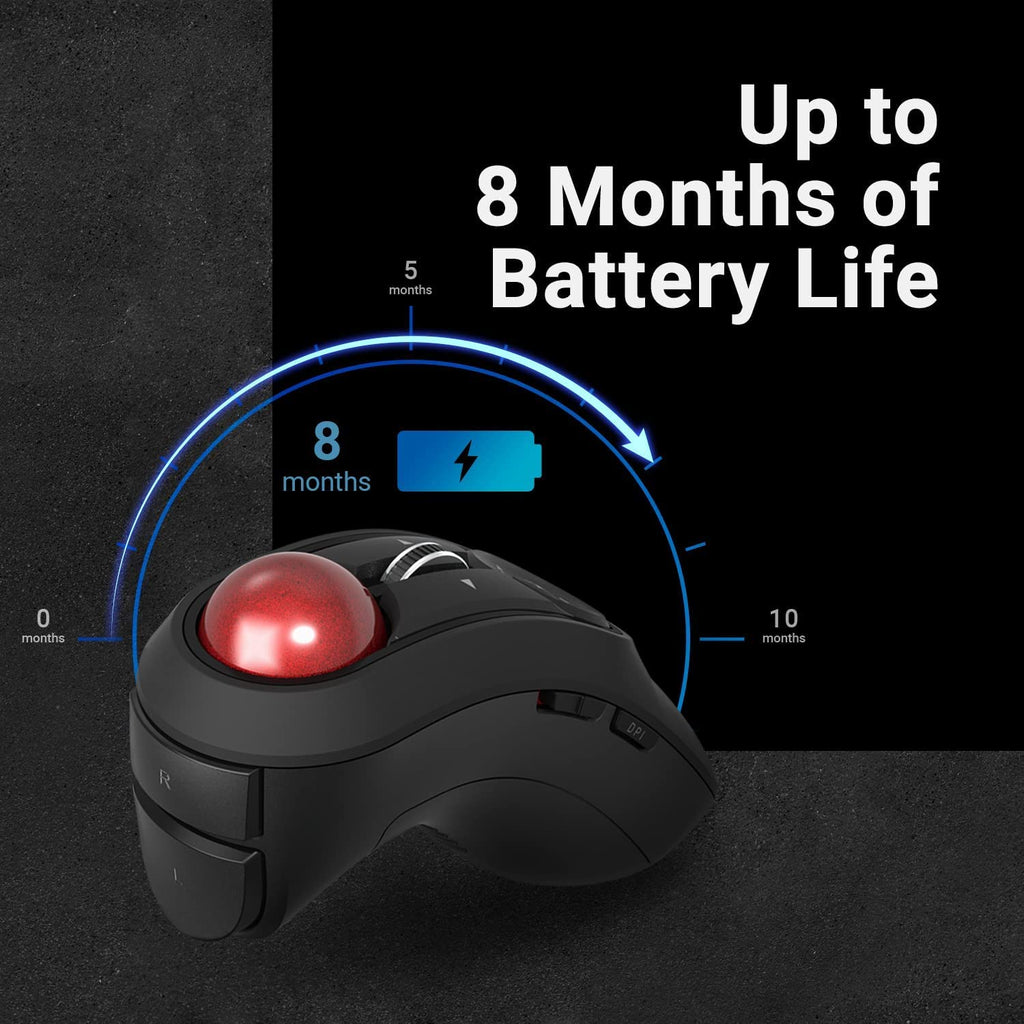 Wireless Handheld Trackball Mouse X14009
