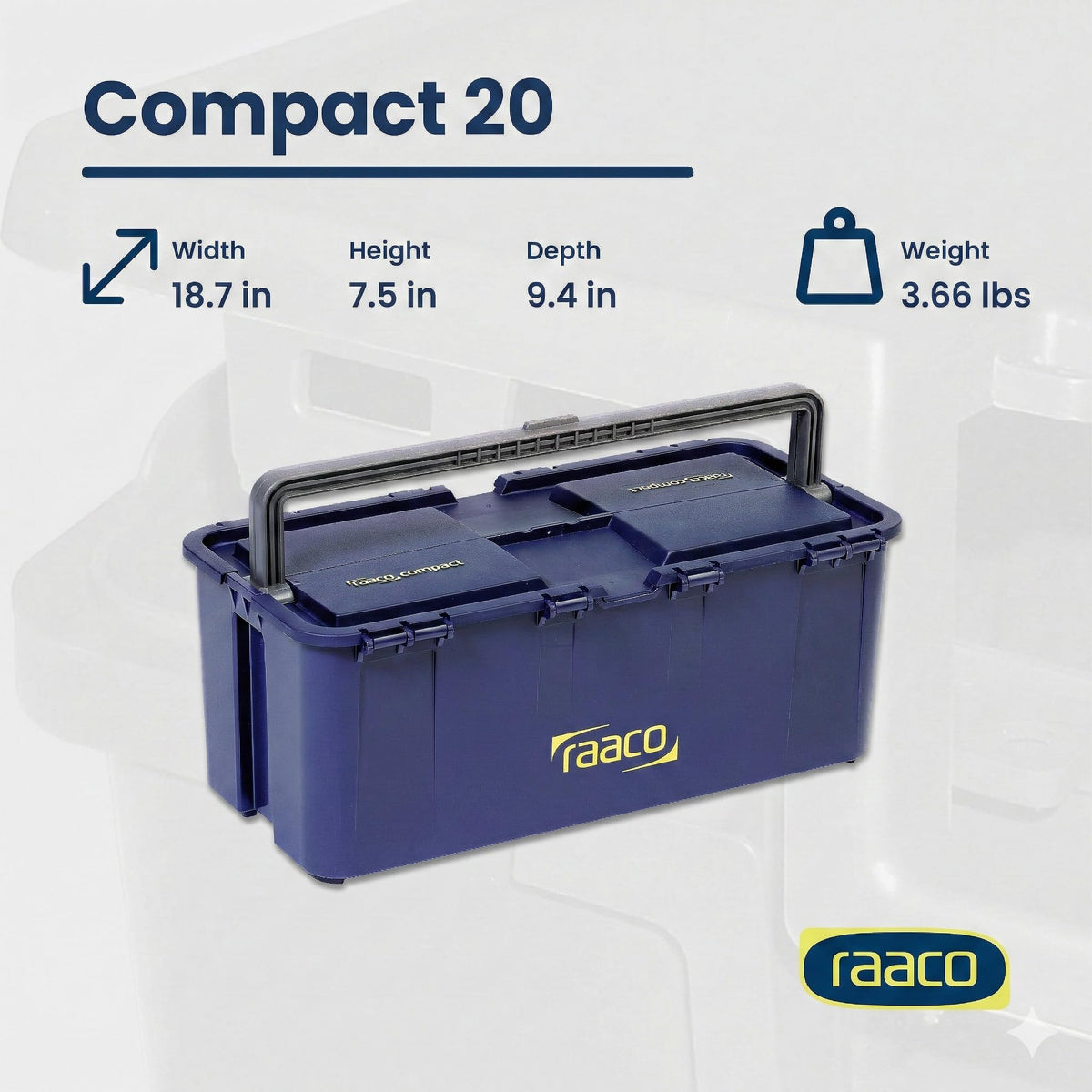 Tool Box with Removable Trays Z18348