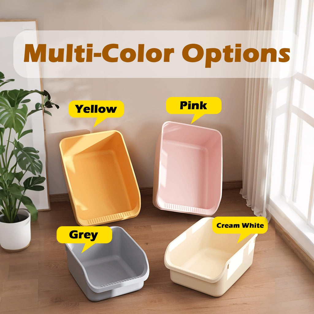 Large High Sides Cat Litter Box X1527